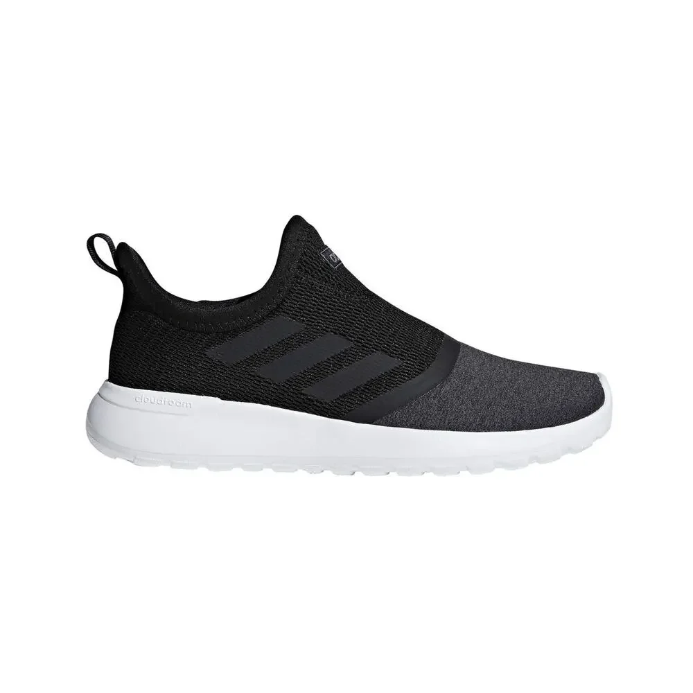 ADIDAS W LITE RACER SLIPON BLACK/BLACK/GRY RUNNING SHOES 9
